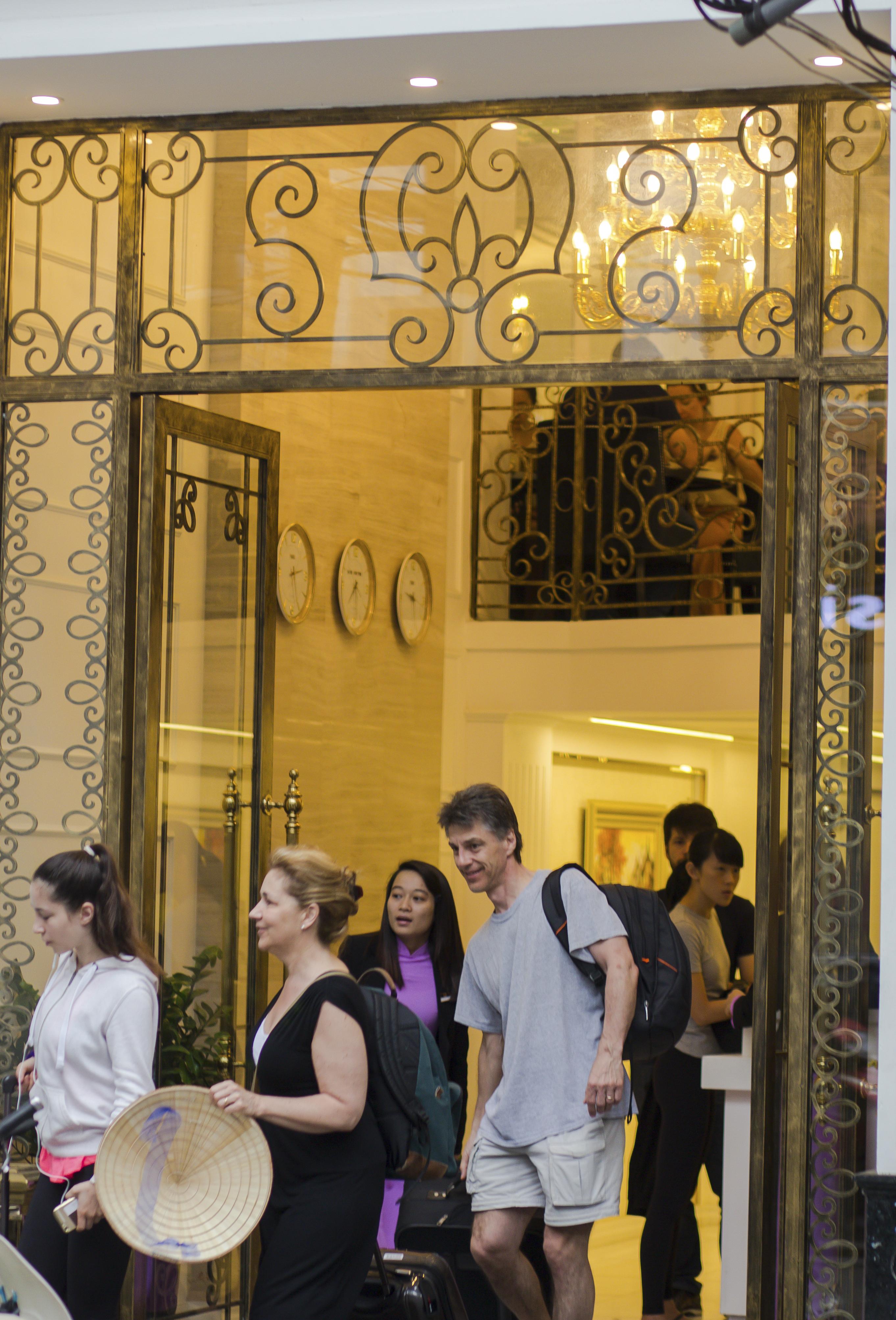 Luxury Old Quarter Hotel & Gym Hanoi Exterior foto