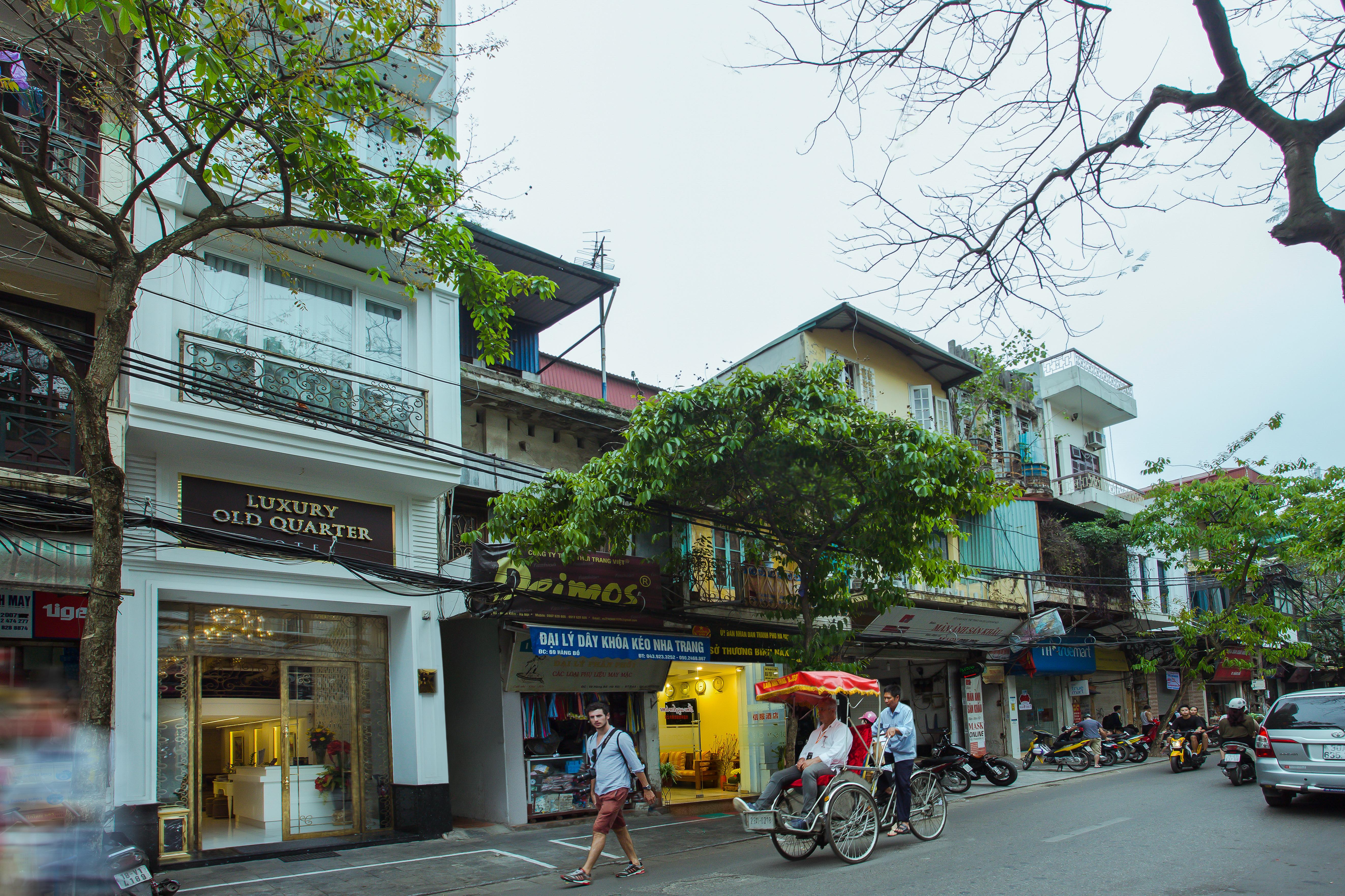 Luxury Old Quarter Hotel & Gym Hanoi Exterior foto